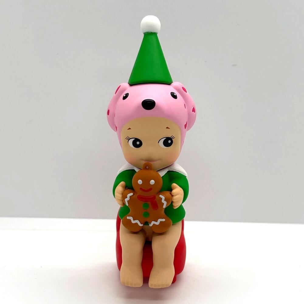 Authentic Sonny Angel Dalmatian Mini Figure, Santa's Little Helper Series - NEW